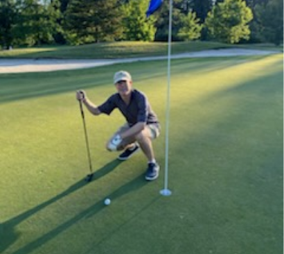 Eric Hummel on Hole #12 at Buffalo Hill Golf Course