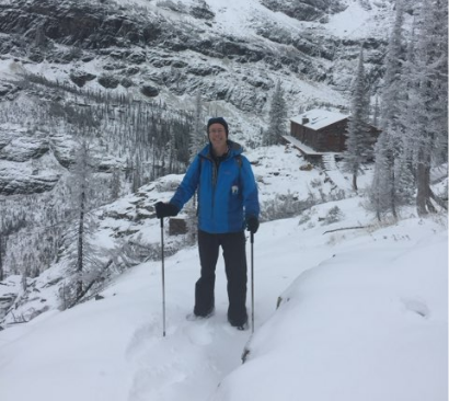 Eric Hummel Skiing in Montana